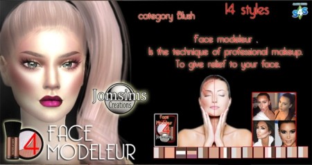 Face modeler number 4 at Jomsims Creations