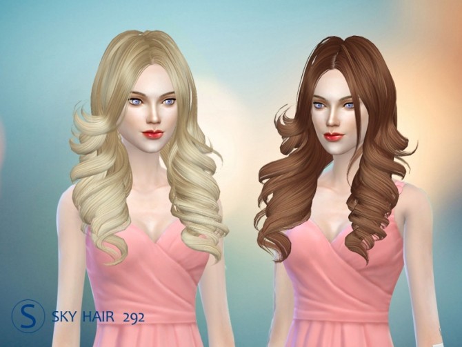 Sims 4 Skysims hair 292 (Pay) at Butterfly Sims