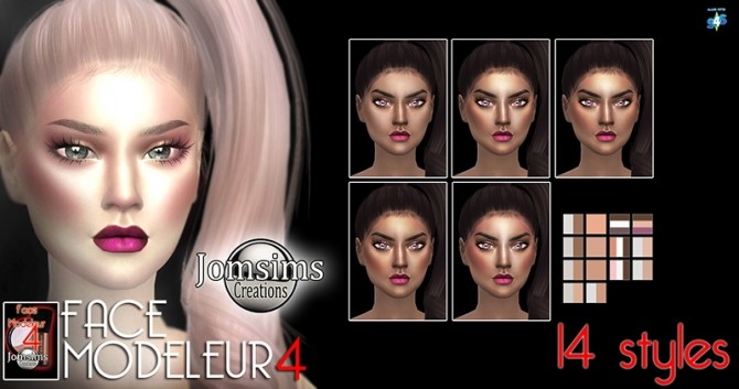 Sims 4 Face modeler number 4 at Jomsims Creations