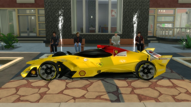 Ferrari F1 Concept at LorySims Â» Sims 4 Updates