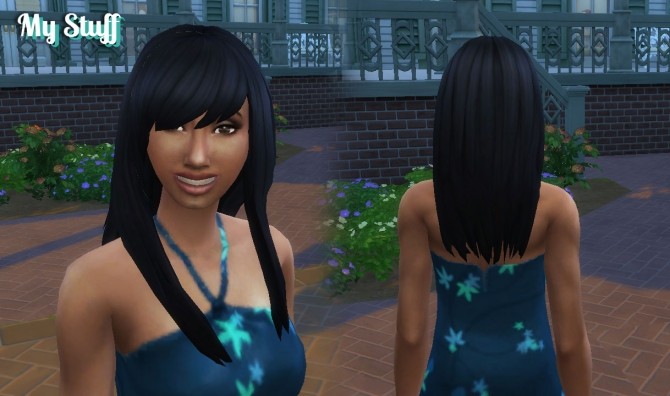 Sims 4 Helena Hairstyle at My Stuff
