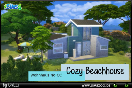 Cozy Beach house by ChiLLi at Blacky’s Sims Zoo