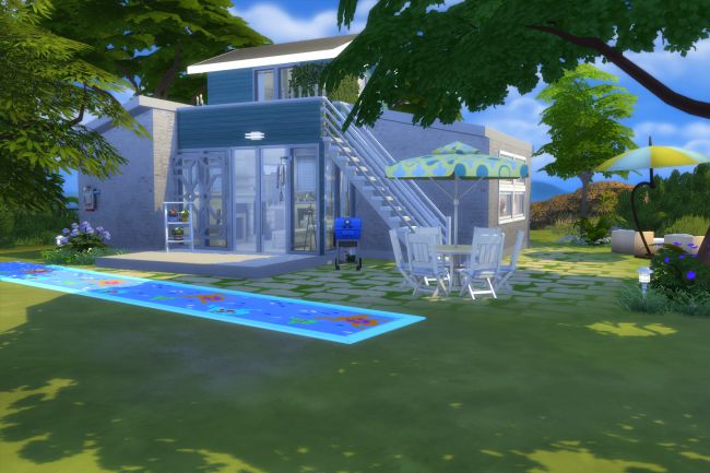Sims 4 Cozy Beach house by ChiLLi at Blacky’s Sims Zoo