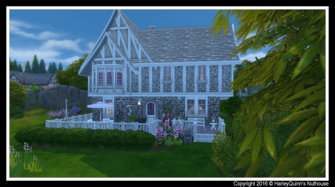 Pink's Cottage at Harley Quinn’s Nuthouse » Sims 4 Updates