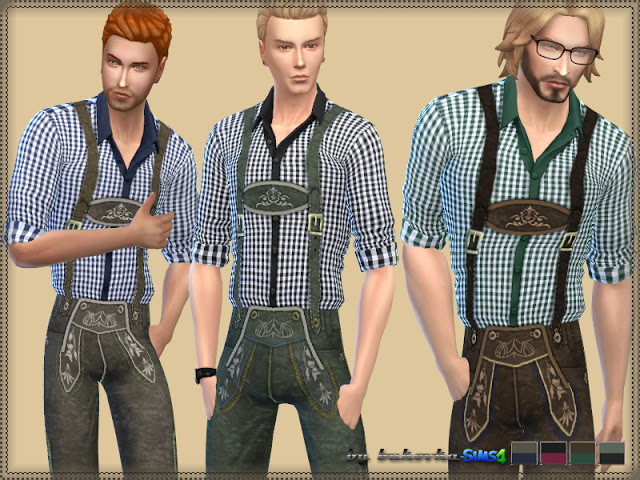 Sims 4 Oktoberfest Clothing at Bukovka