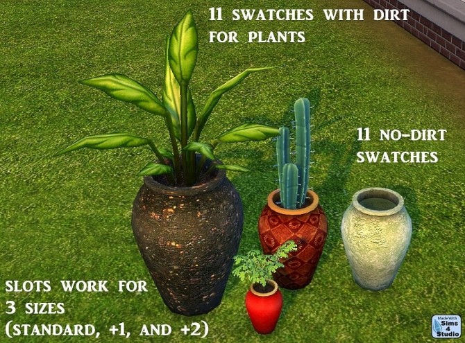 Sims 4 Slots for plants by OM at Sims 4 Studio
