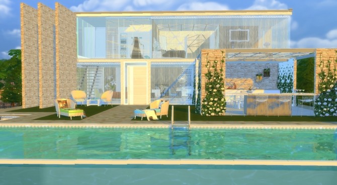 Sims 4 Glamour House at Lily Sims