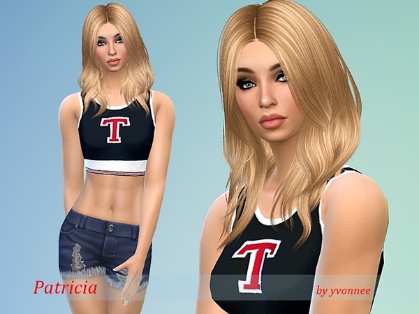 Sims 4 Patricia by yvonnee at TSR