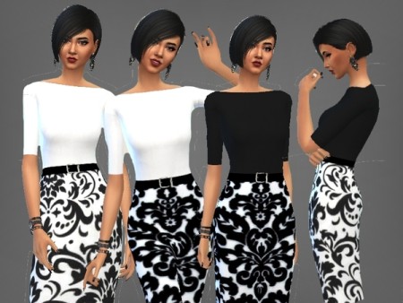 MOM DRESS by Mattia_Belles_Choses at TSR