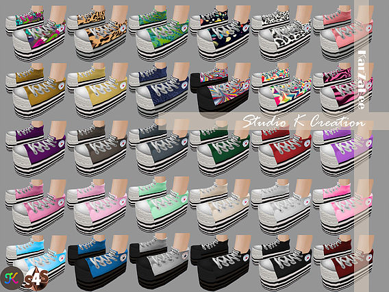 Sims 4 Platforms Sneakers at Studio K Creation