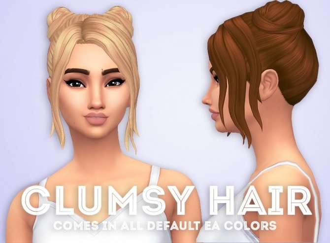 Sims 4 Clumsy Hair at Ivo Sims
