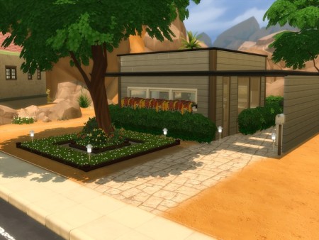 Autumn Air 8×8 Cubic House by PxiPlays at TSR