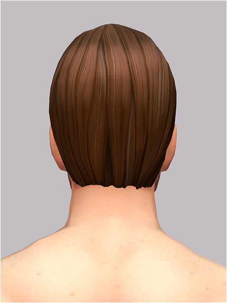 Sims 4 GP01 MedCenterPart Hair Edit M at Rusty Nail