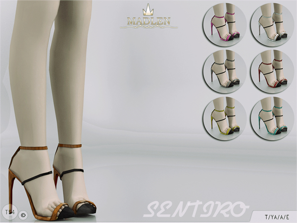 Sims 4 Madlen Sentiro Shoes by MJ95 at TSR