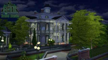 CC Free Antebellum Plantation aka The Haunted Mansion by Iam4ever at Mod The Sims