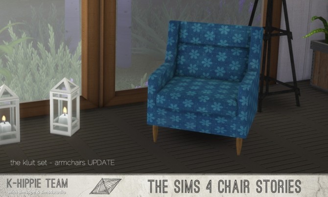 Sims 4 K Kluit Armchair Update at K hippie