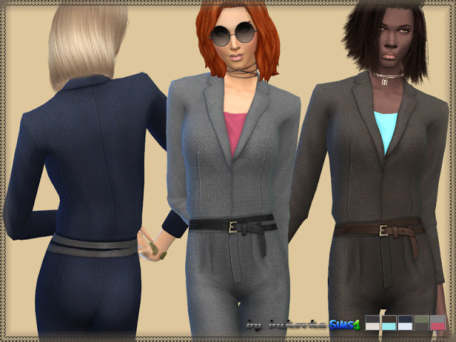 Sims 4 Jumpsuit Business at Bukovka