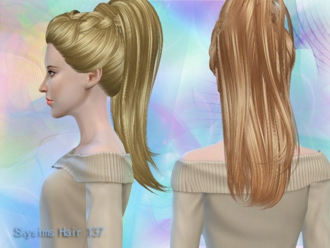 Sims 4 Skysims hair 137 (Pay) at Butterfly Sims