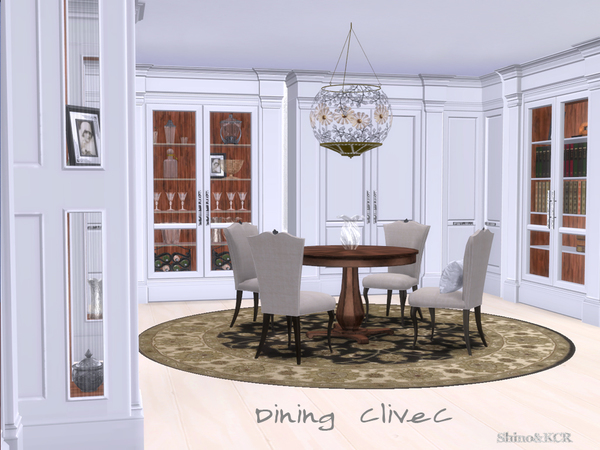 Sims 4 Dining CliveC by ShinoKCR at TSR