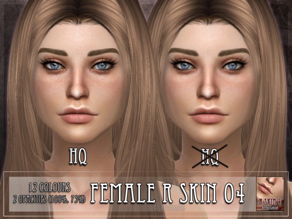 Sims 4 R skin 4 female by RemusSirion at TSR