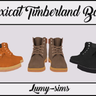 Madlen Gazela Boots by MJ95 at TSR » Sims 4 Updates