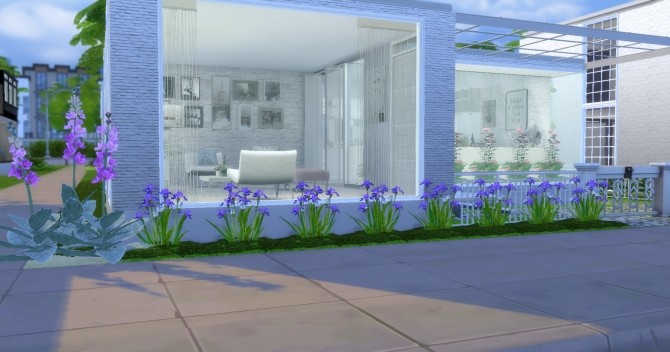 Sims 4 Little Modern House at Lily Sims