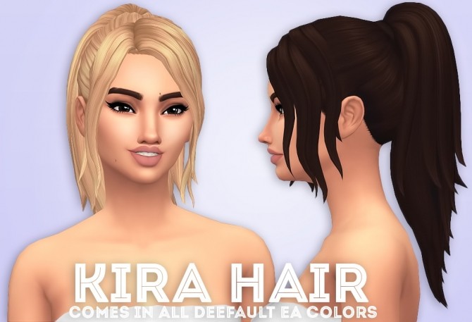 Sims 4 KIRA HAIR at Ivo Sims
