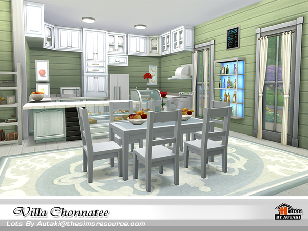 Sims 4 Villa Chonnatee by autaki at TSR