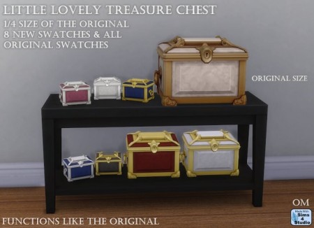 Little lovely treasure chest by OM at Sims 4 Studio » Sims 4 Updates