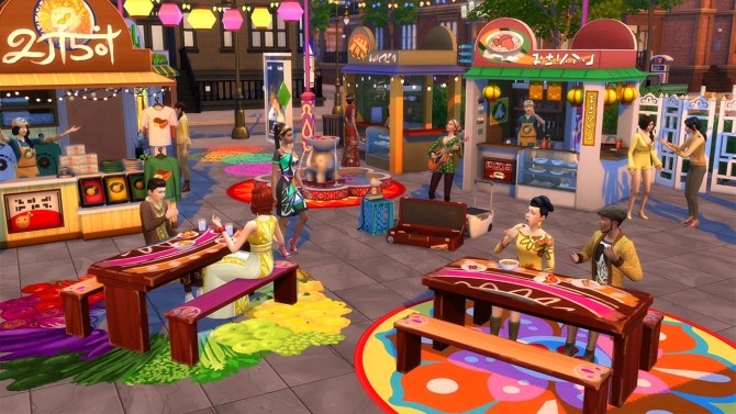 Sims 4 Find True Love at the Romance Festival in The Sims 4 City Living at The Sims™ News