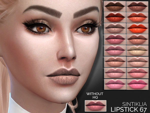 Sims 4 Lipstick 67 by Sintiklia at TSR