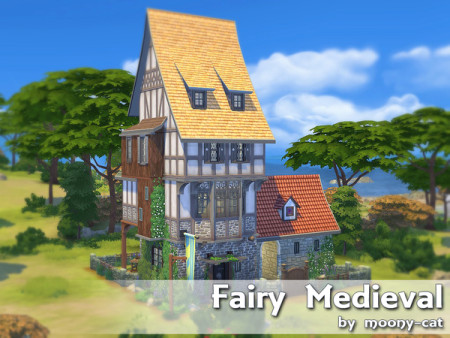 Fairy Medieval house by moony-cat at TSR