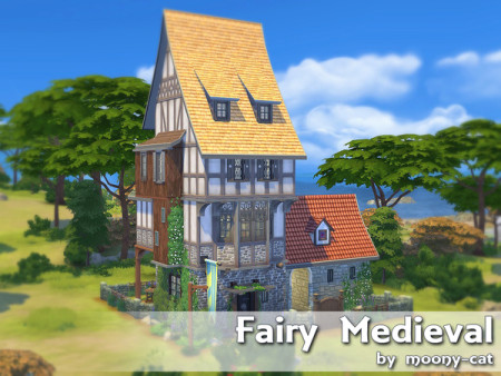 Fairy Medieval house by moony-cat at TSR
