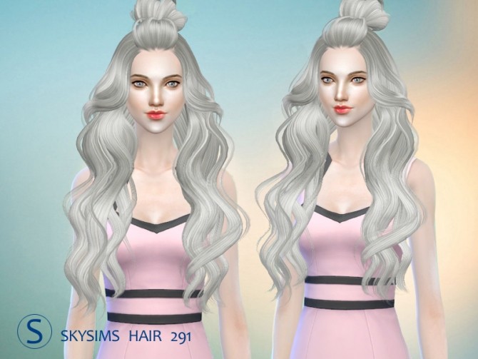 Sims 4 Skysims hair 291 (Pay) at Butterfly Sims