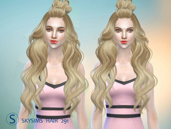 Skysims Hair 291 Pay At Butterfly Sims Sims 4 Updates 2388