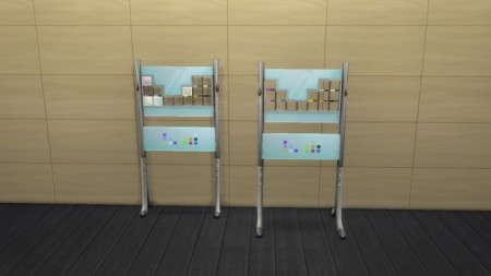 Smaller Elemental Display Rack by chaggith at Mod The Sims