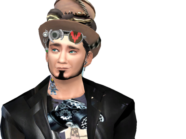 Sims 4 Steam Punk hat by D.I. Fashions at TSR