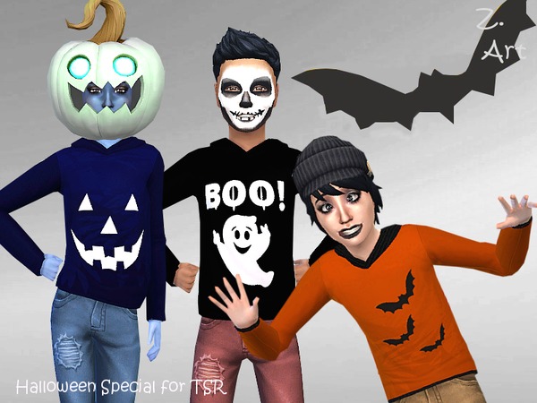 Sims 4 Little Bit Halloween II by Zuckerschnute20 at TSR