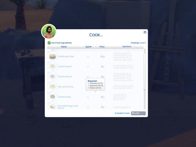 Sims 4 Cooking & Ingredients Overhaul by graycurse at Mod The Sims
