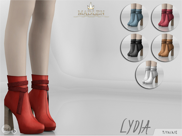 Sims 4 Madlen Lydia Boots by MJ95 at TSR