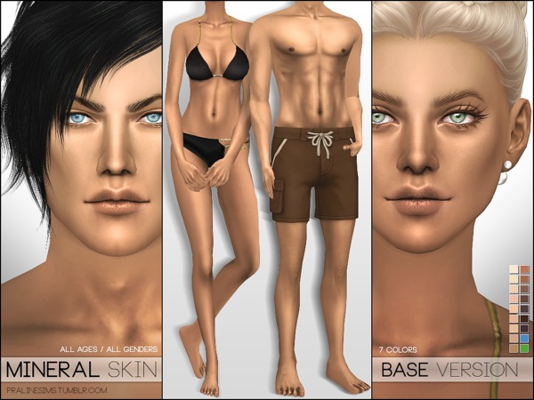 Sims 4 PS Mineral Skin by Pralinesims at TSR
