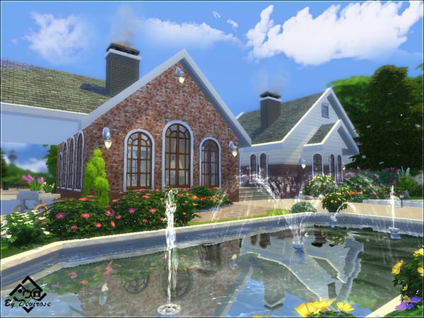 Sims 4 Sunshineville 21 house by Devirose at TSR