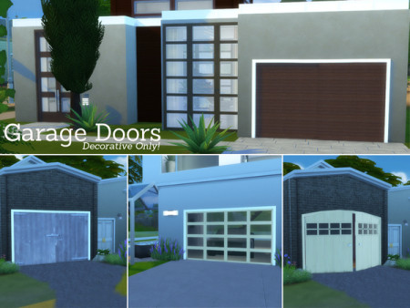 Garage Doors Set by Angela at TSR