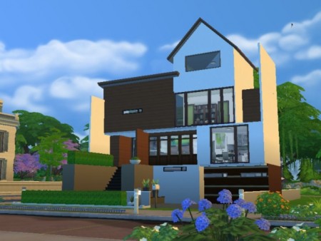 Ecos House NO CC by Elby94 at Mod The Sims