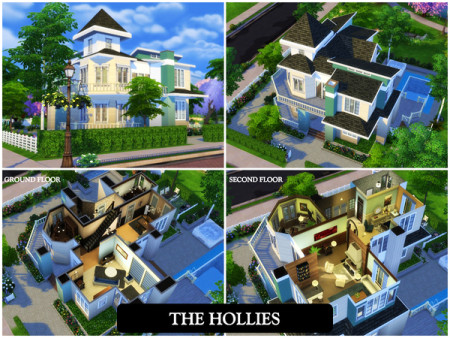 The Hollies house by juniorferbelles at TSR » Sims 4 Updates