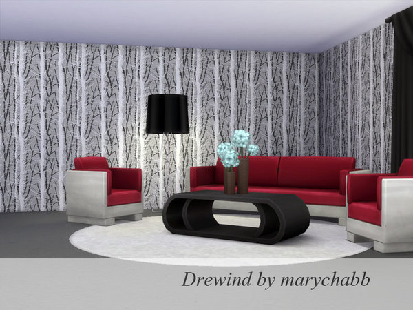 Sims 4 Drewind wallpaper by marychabb at TSR