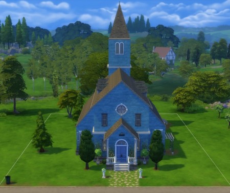 Summery country church by TaijaT at Mod The Sims