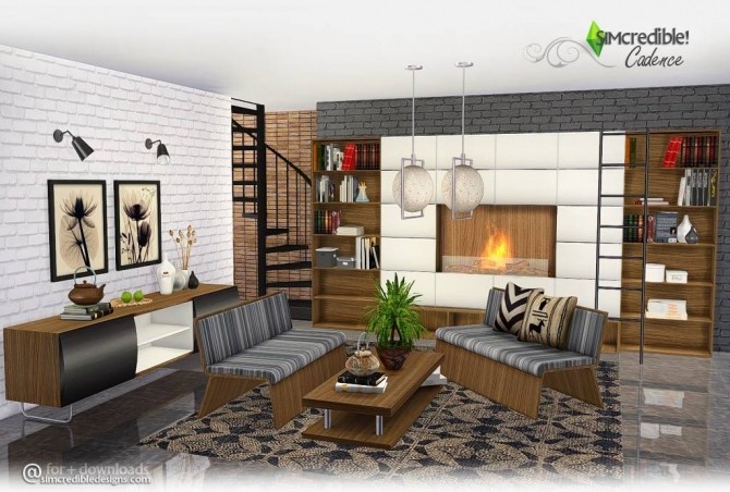 Sims 4 Cadence diningroom at SIMcredible! Designs 4