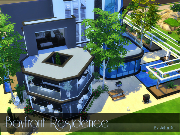 Sims 4 Bayfront Residence by johnDu at TSR