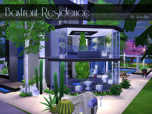 Sims 4 Bayfront Residence by johnDu at TSR